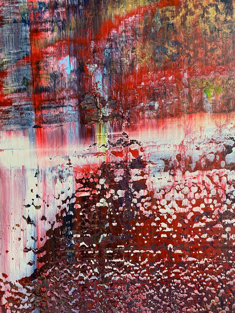 Original Art Deco Abstract Painting by Ariane Brandt