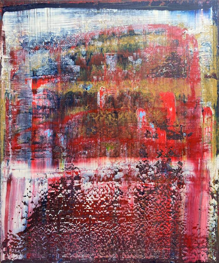 Original Abstract Expressionism Abstract Paintings by Ariane Brandt