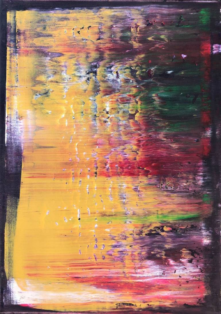 Original Modern Abstract Paintings by Ariane Von Bornstedt