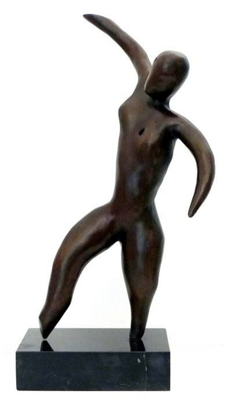 Original Abstract Men Sculpture by Ariane Brandt