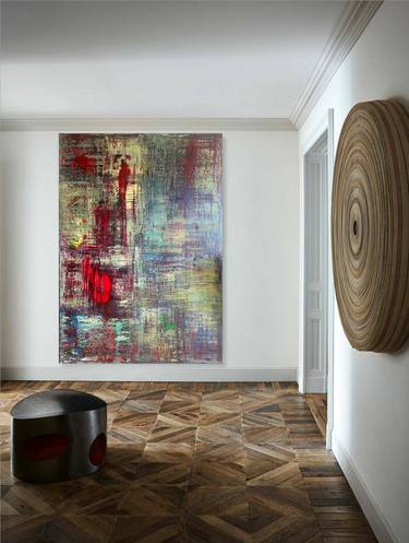Original Abstract Expressionism Abstract Paintings by Ariane von Bornstedt
