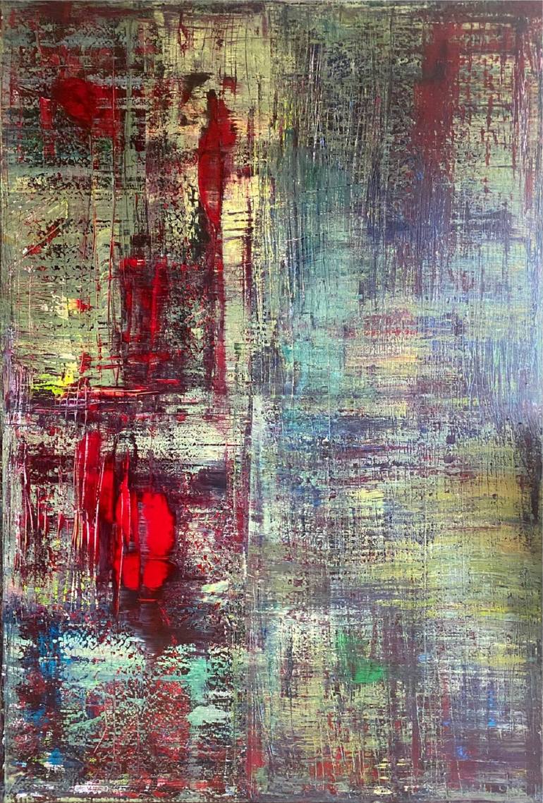 Original Abstract Painting by Ariane von Bornstedt