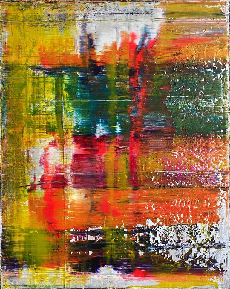 Original Contemporary Abstract Paintings by Ariane Brandt