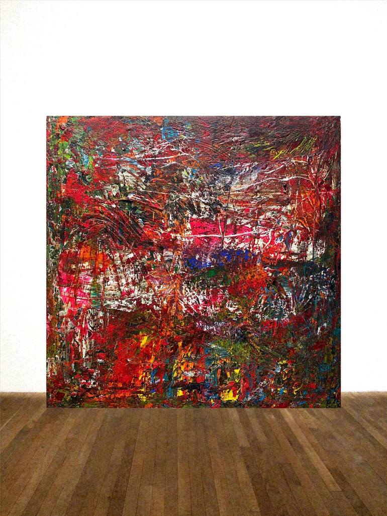 Original Fine Art Abstract Paintings by Ariane Von Bornstedt