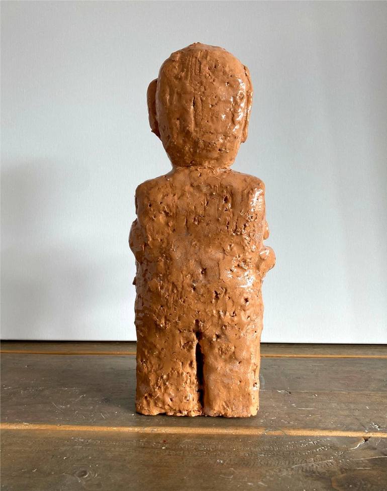 Original Abstract Men Sculpture by Ariane Von Bornstedt