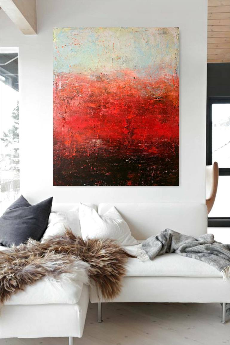 Original Abstract Painting by Ariane von Bornstedt