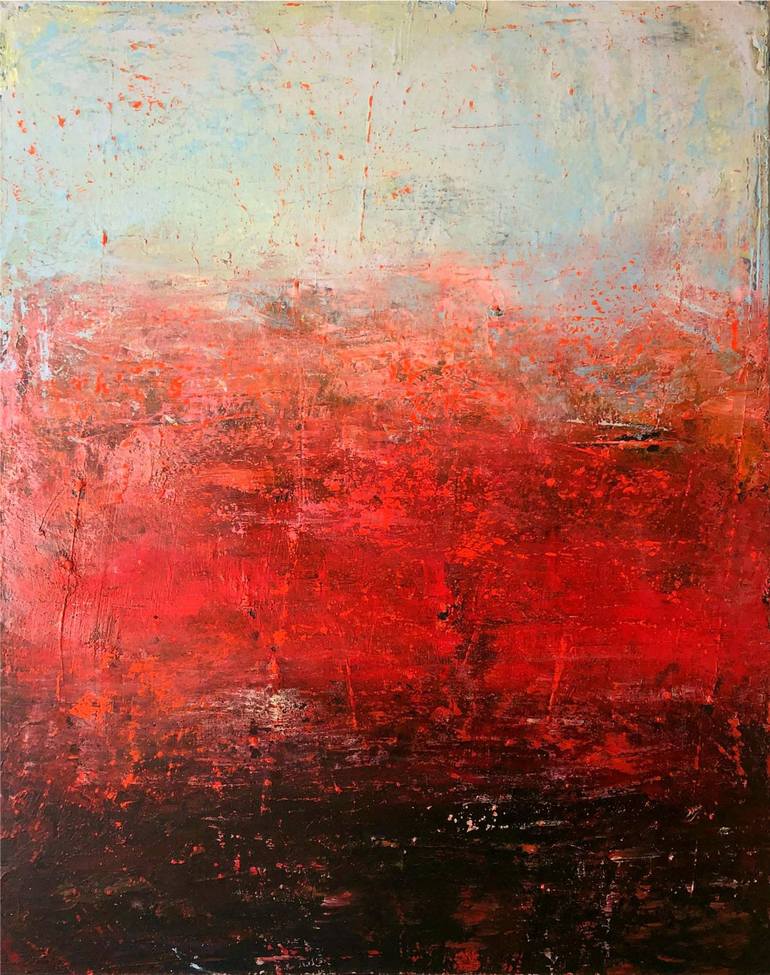 Original Abstract Painting by Ariane von Bornstedt