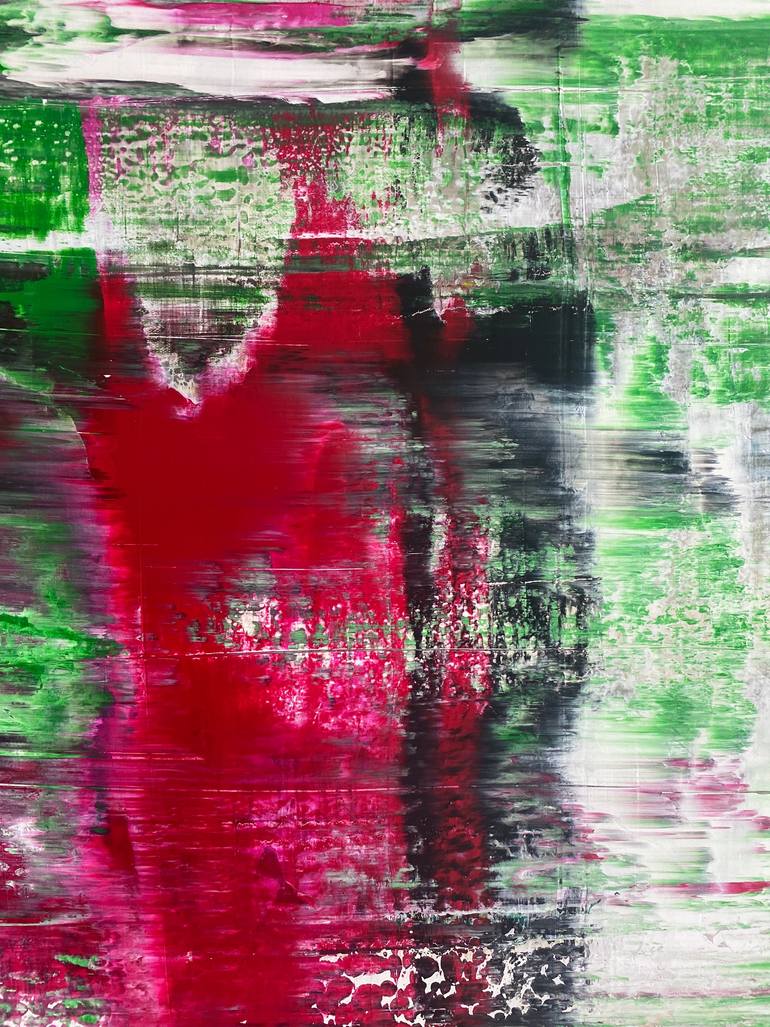 Original Abstract Expressionism Abstract Painting by Ariane Brandt