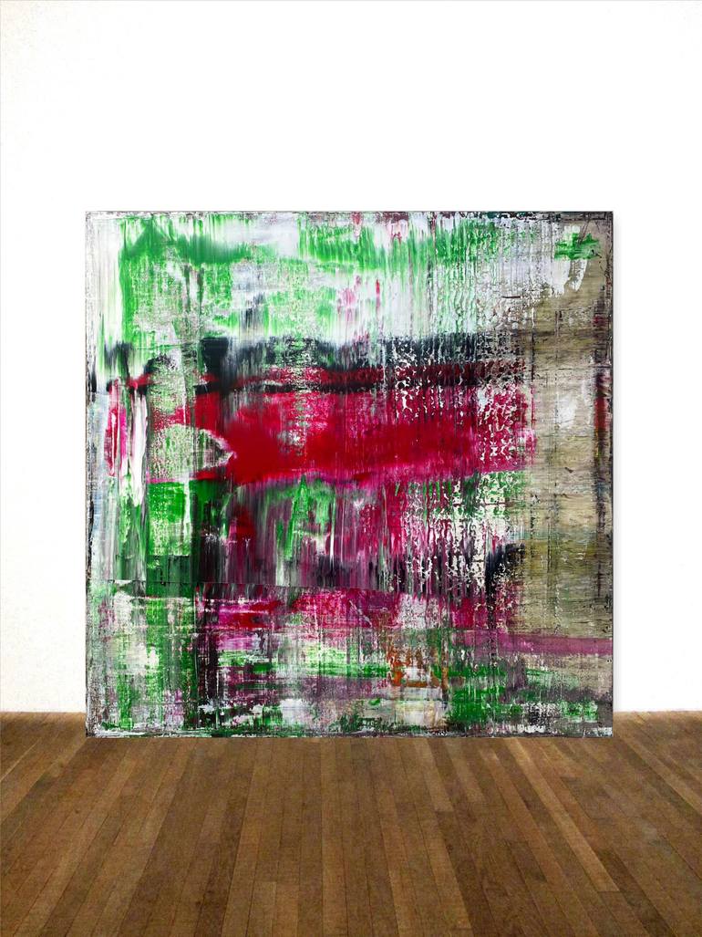 Original Abstract Expressionism Abstract Painting by Ariane Brandt