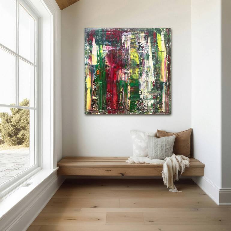 Original Art Deco Abstract Paintings by Ariane Brandt