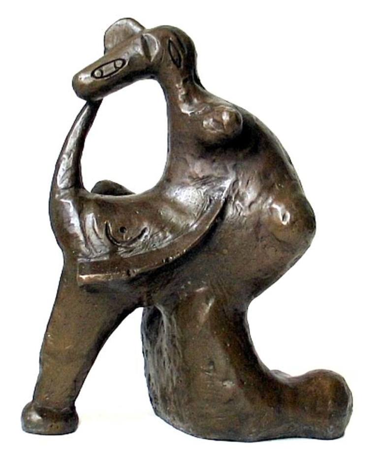 Original Abstract Expressionism Abstract Sculpture by Ariane Brandt