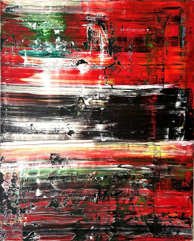 Original Expressionism Abstract Paintings by Ariane Brandt