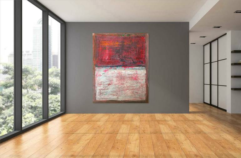 Original Art Deco Abstract Painting by Ariane Von Bornstedt