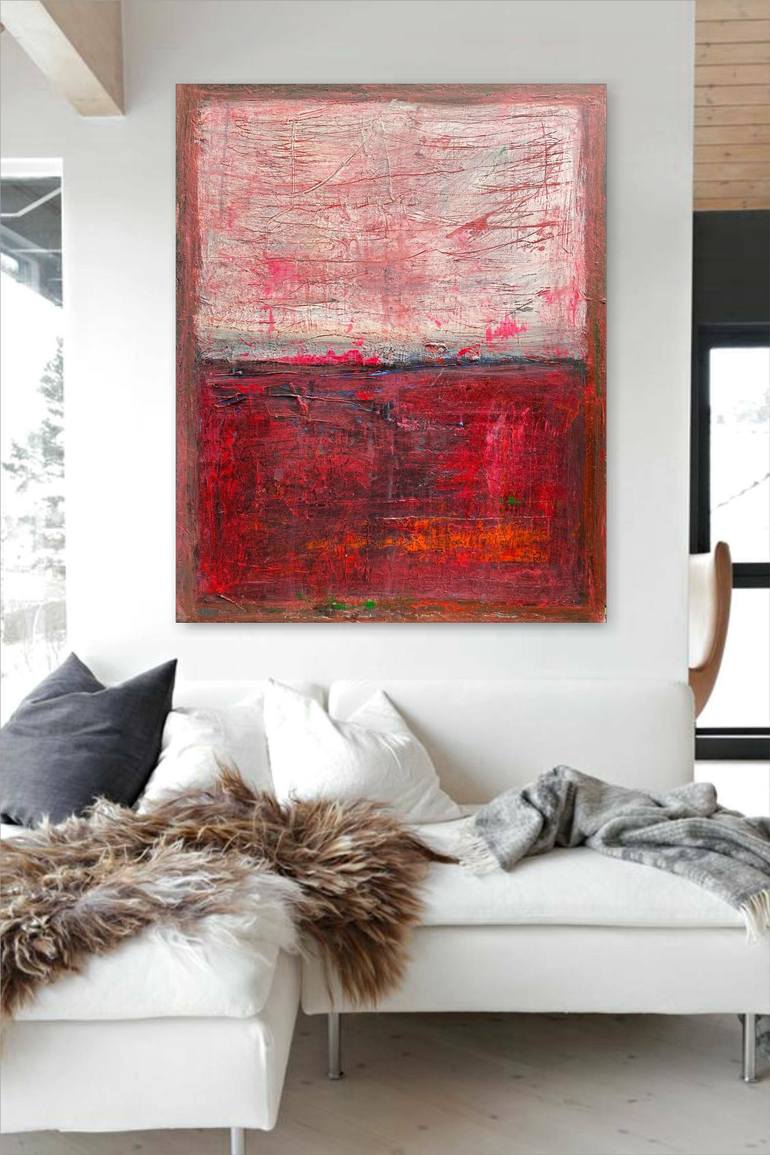 Original Art Deco Abstract Painting by Ariane Von Bornstedt