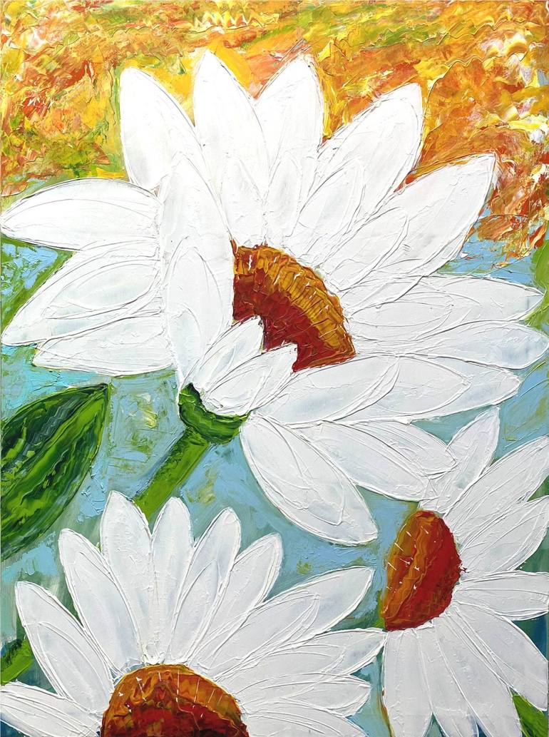 Original Art Deco Abstract Paintings by Ariane Brandt