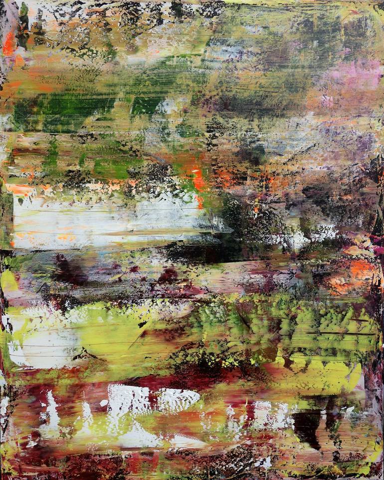 Original Fine Art Abstract Paintings by Ariane Brandt