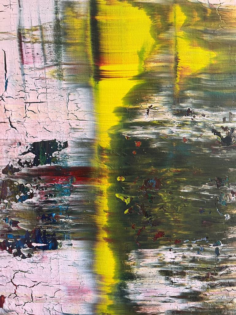 Original Abstract Expressionism Abstract Painting by Ariane Von Bornstedt