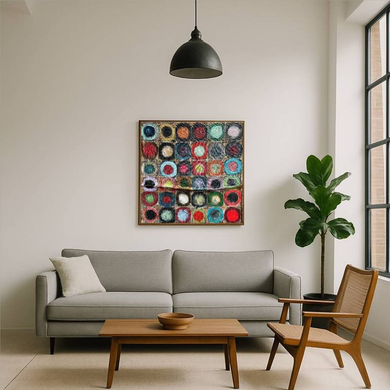 Original Abstract Expressionism Abstract Painting by Ariane Brandt