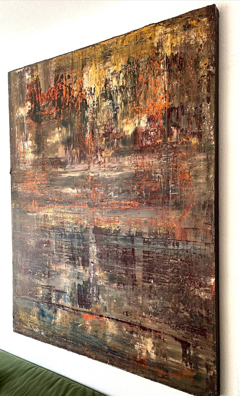 Original Abstract Expressionism Abstract Painting by Ariane Van Bornstedt