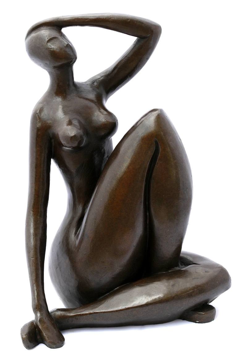 Original Art Deco Abstract Sculpture by Ariane von Bornstedt