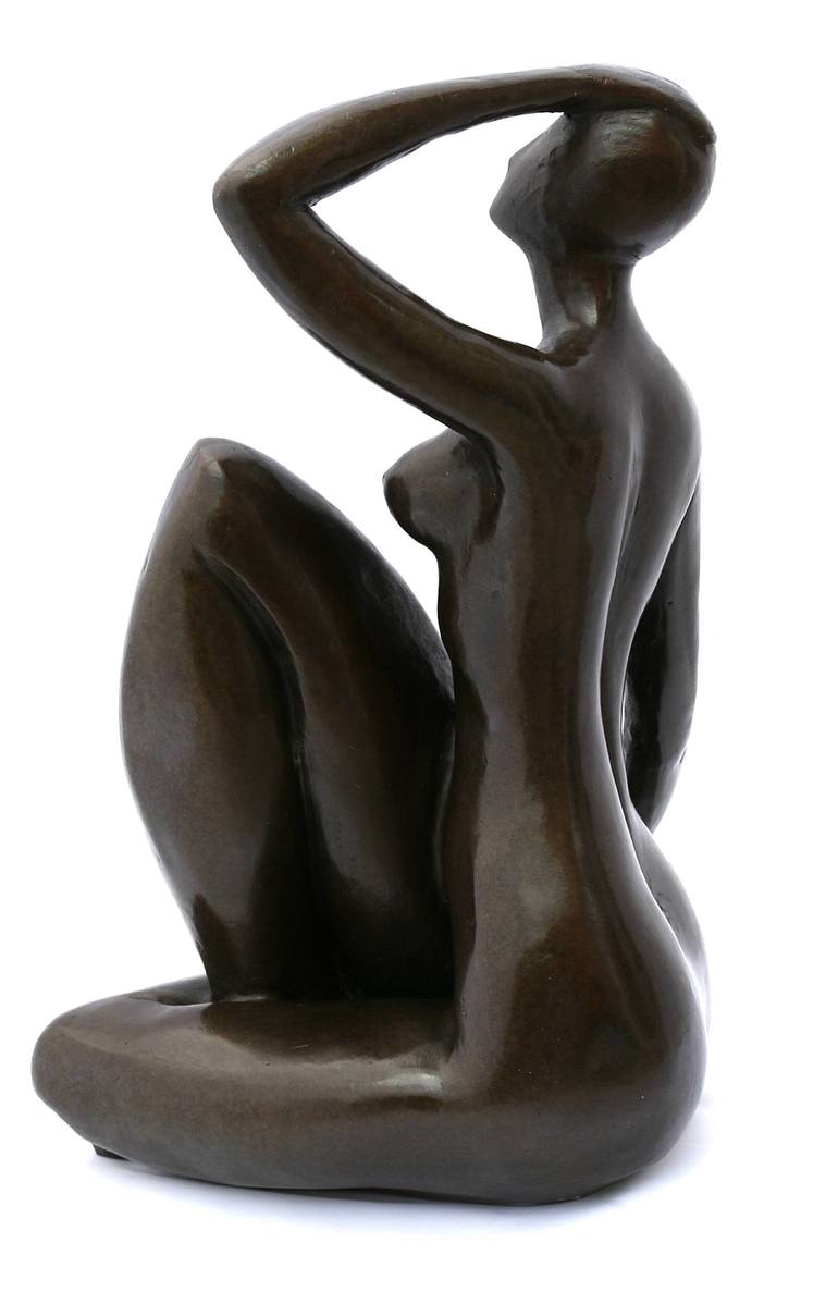 Original Art Deco Abstract Sculpture by Ariane von Bornstedt