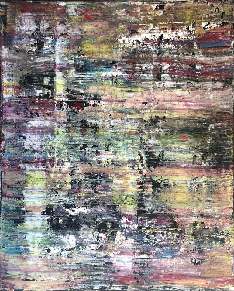 Original Abstract Painting by Ariane von Bornstedt