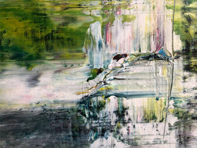 Original Abstract Expressionism Abstract Painting by Ariane Van Bornstedt