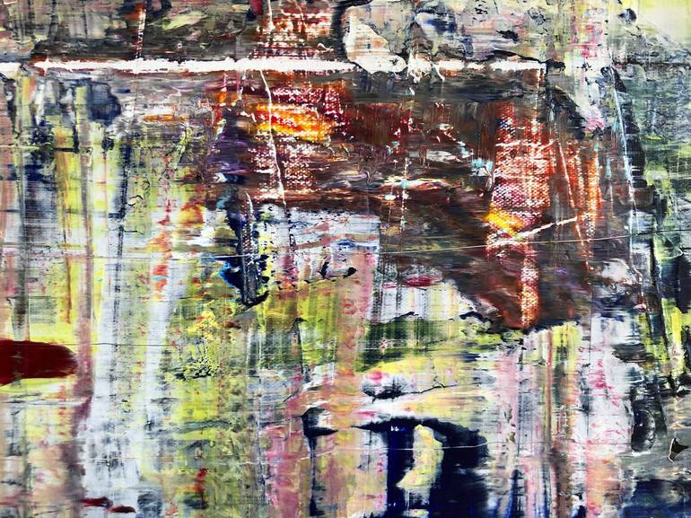 Original Abstract Painting by Ariane von Bornstedt