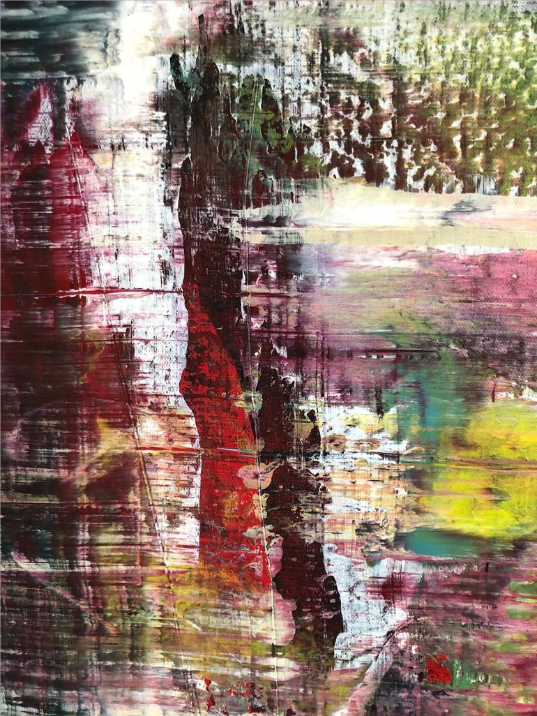 Original Abstract Painting by Ariane von Bornstedt