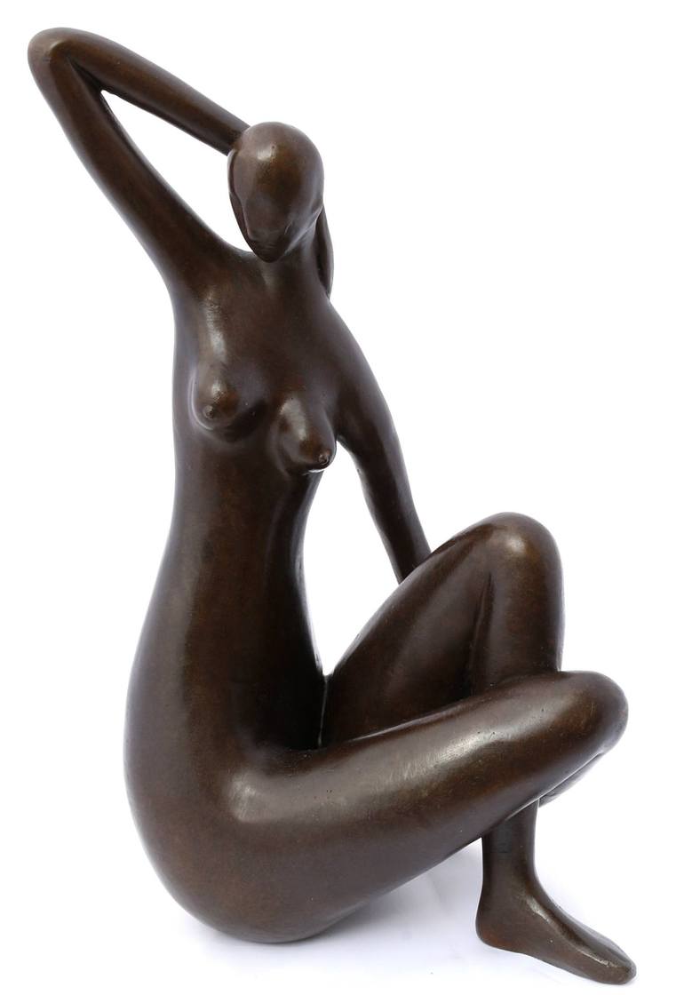 Original Nude Sculpture by Ariane von Bornstedt