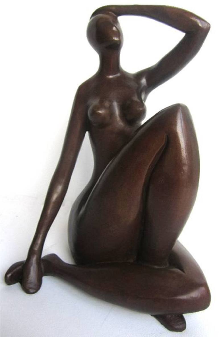 Original Abstract Women Sculpture by Ariane von Bornstedt