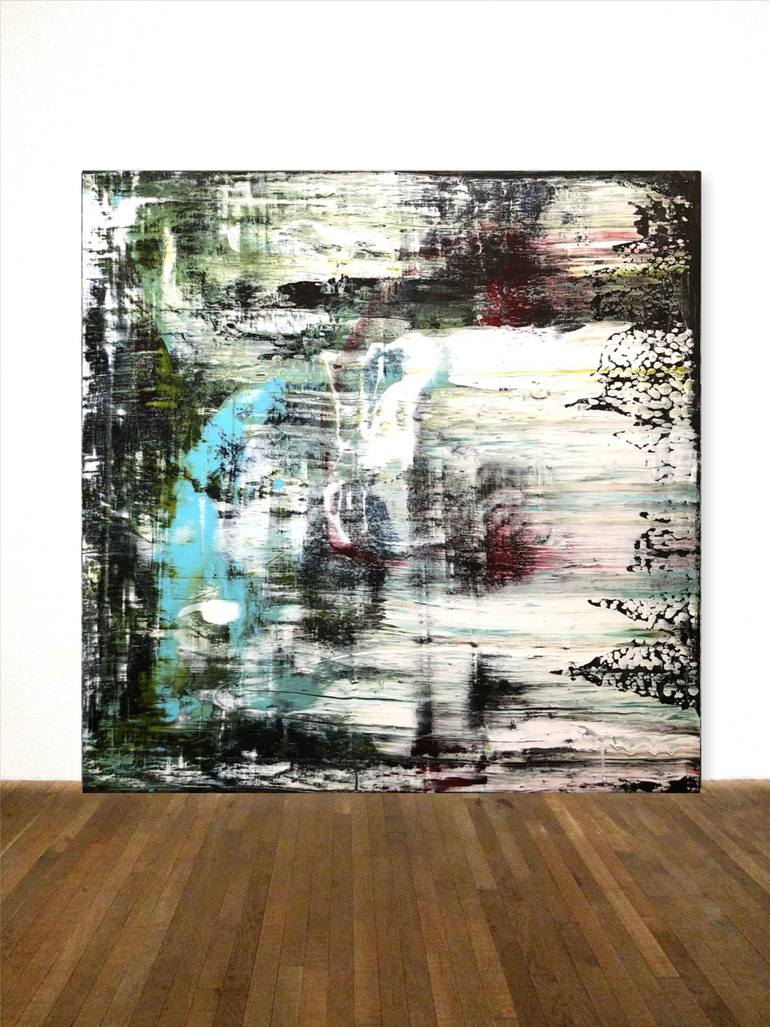 Original Abstract Expressionism Abstract Painting by Ariane Van Bornstedt