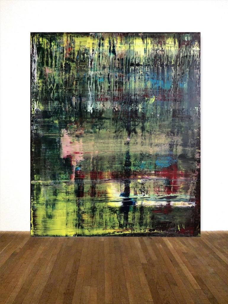 Original Abstract Painting by Ariane von Bornstedt