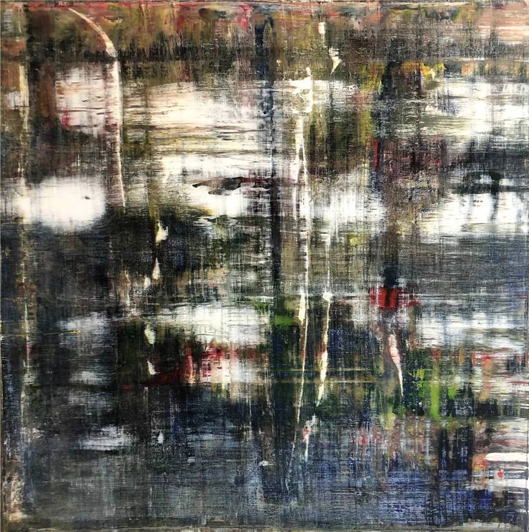 Original Abstract Expressionism Abstract Paintings by Ariane Brandt