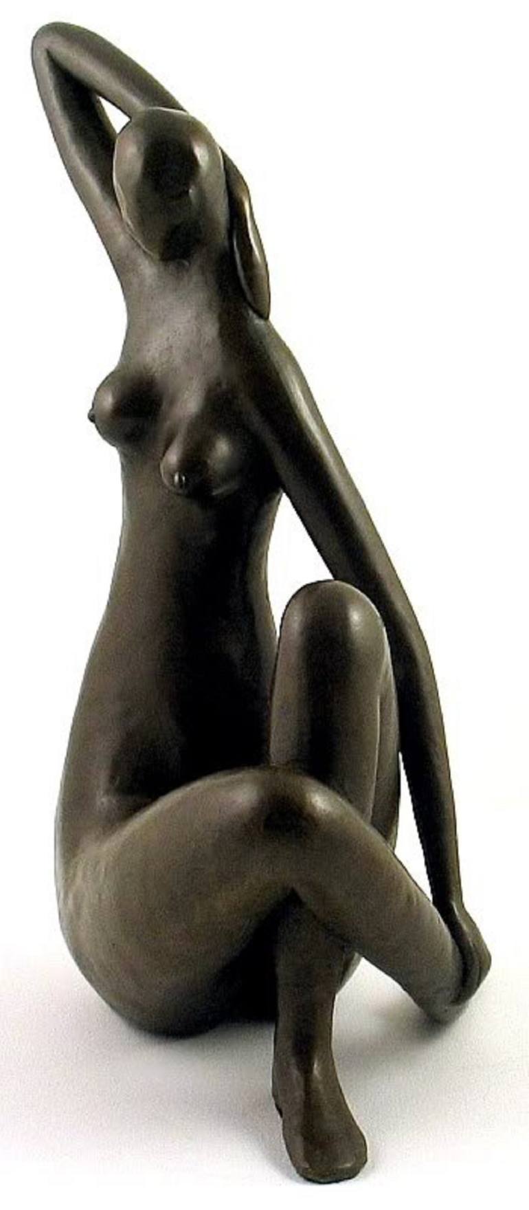Original Abstract Nude Sculpture by Ariane Von Bornstedt