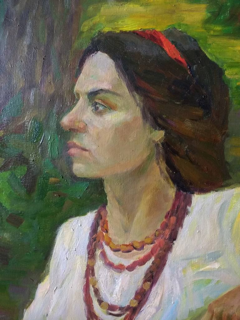 Original Figurative People Painting by Inna Pylypenko