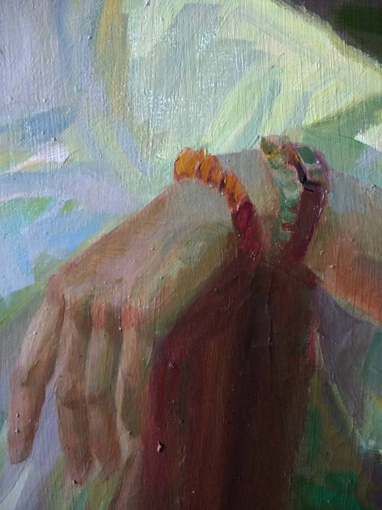 Original Figurative People Painting by Inna Pylypenko