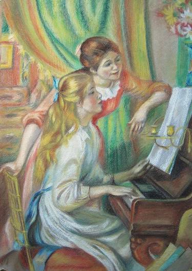 Print of Impressionism Music Drawings by Inna Pylypenko