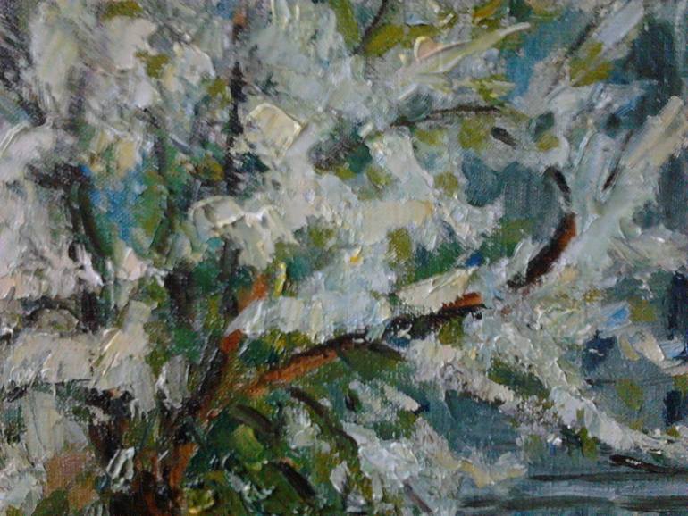 Original Impressionism Botanic Painting by Inna Pylypenko