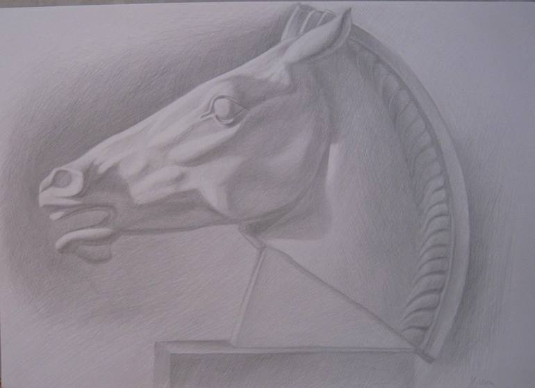 Original Other Horse Drawing by Inna Pylypenko