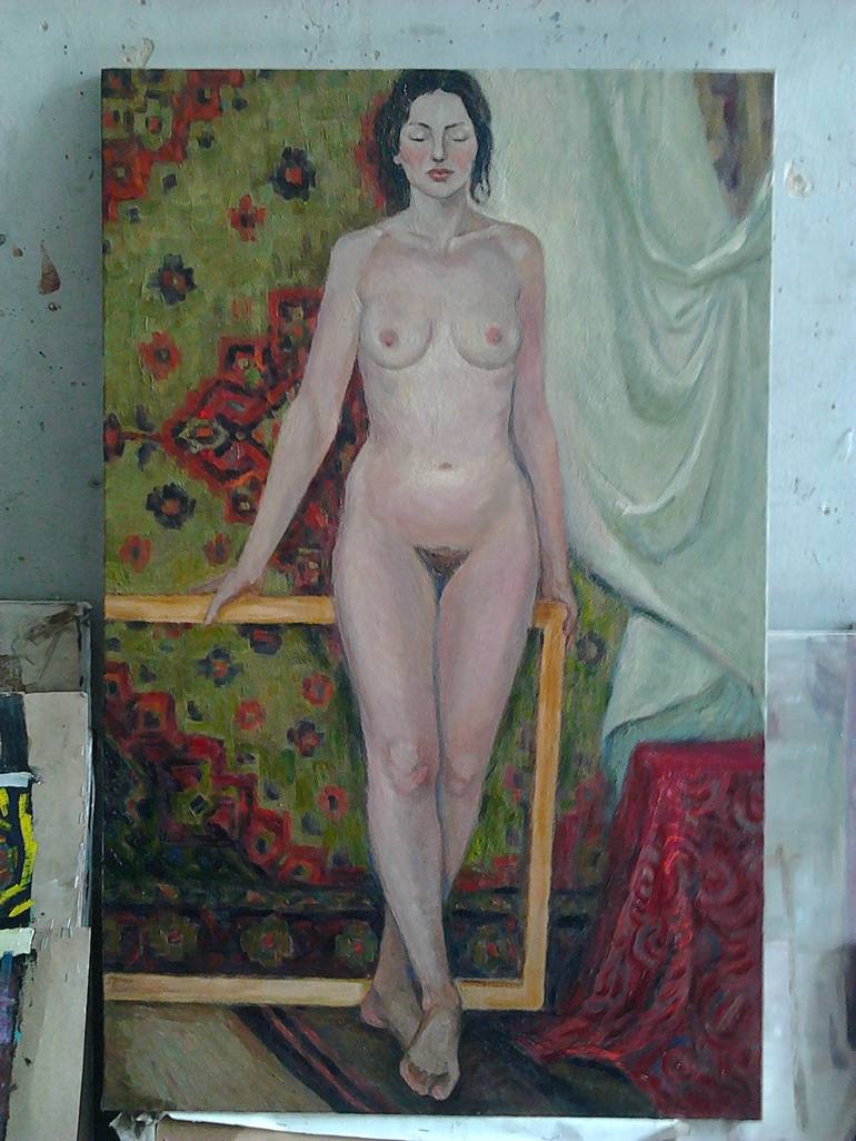 Original Women Painting by Inna Pylypenko