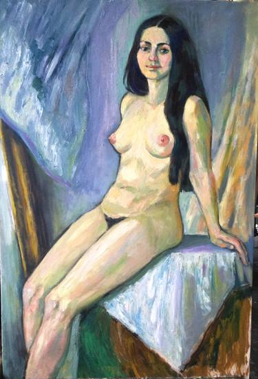 Original Figurative Erotic Paintings by Inna Pylypenko