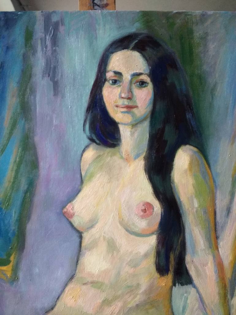 Original Erotic Painting by Inna Pylypenko