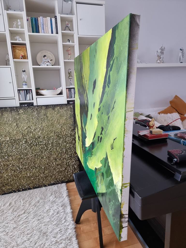 Original Abstract Nature Painting by Martina Hartusch