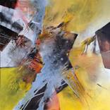 C 128_Impact into Yellow by Martina Hartusch
