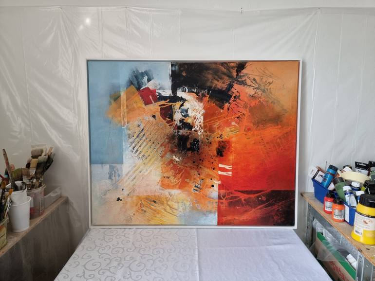 Original Abstract Painting by Martina Hartusch