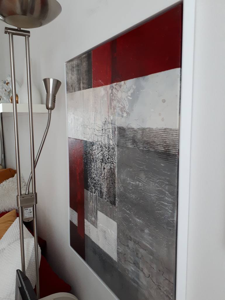 Original Modernism Abstract Painting by Martina Hartusch