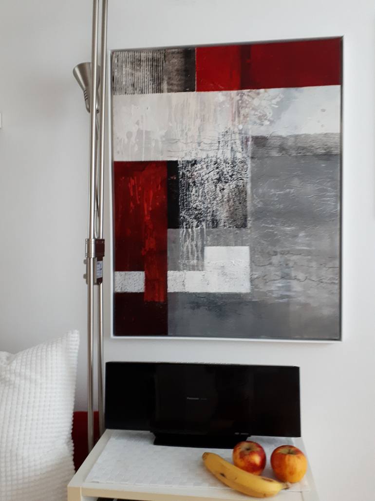 Original Modernism Abstract Painting by Martina Hartusch