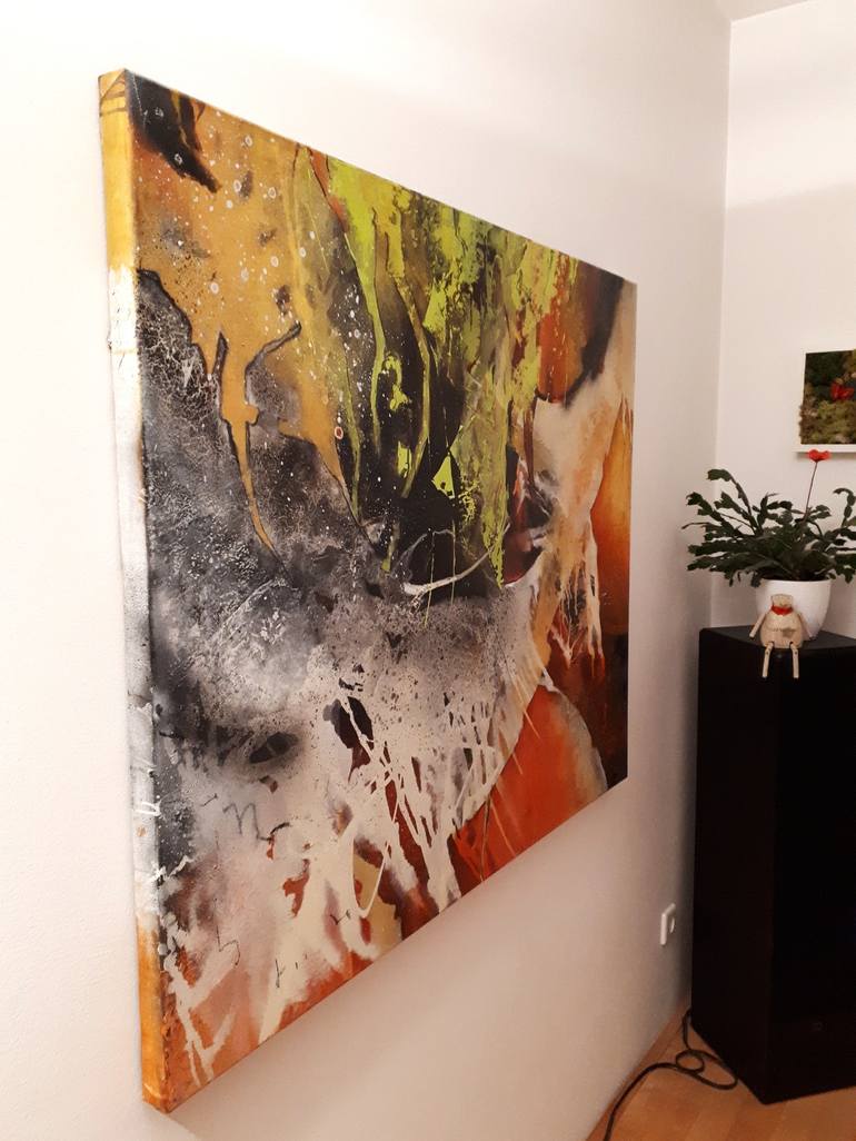 Original Modern Abstract Painting by Martina Hartusch