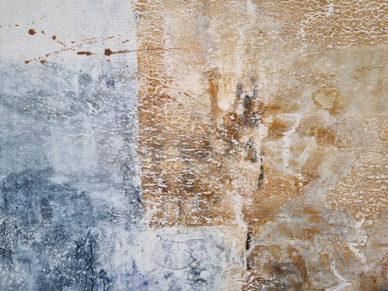 Original Minimalism Abstract Painting by Martina Hartusch